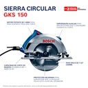 Sierra Circular Bosch GKS 150 7 1/4" 1500W 