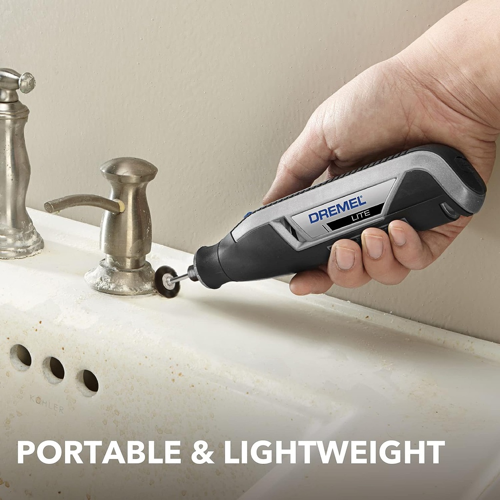 Minitorno Dremel 7760-N/10 3.6V con 10 Accesorios