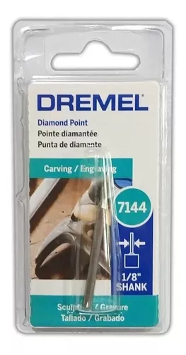 Punta Dremel Diamantada Cónica 3/32"