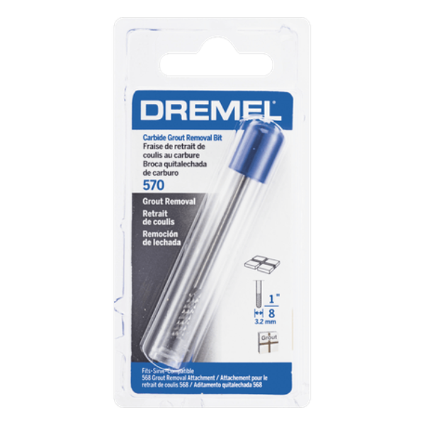 Broca Dremel Remocion De Juntas De 3,2 Mm 1/8"