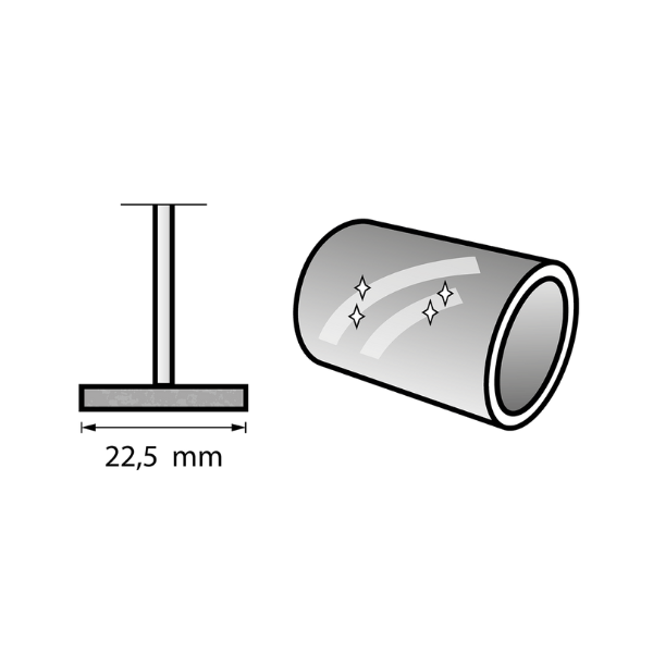 Disco De Pulir Dremel  425 c/esmeril 1" 2PZ  