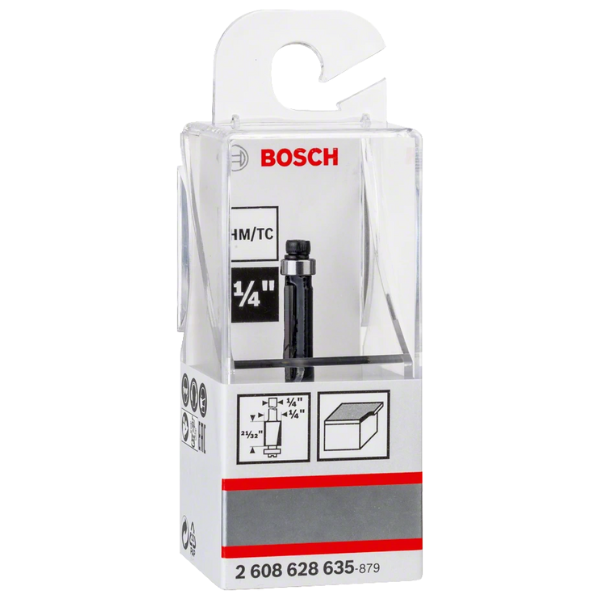 Fresa Bosch  Refilados 1/4"