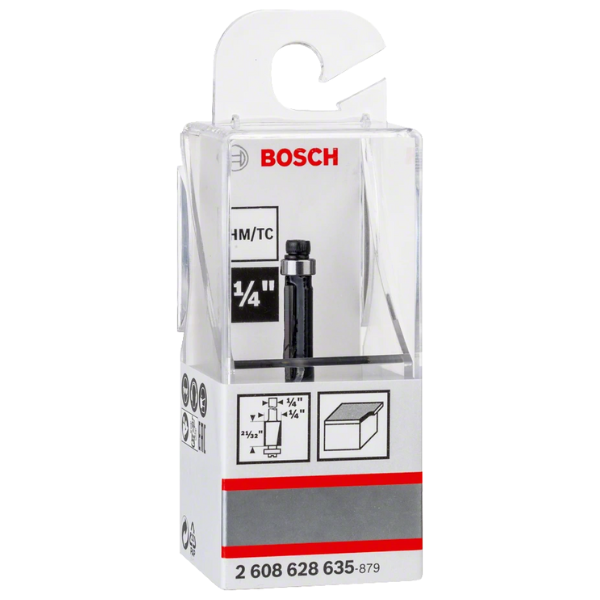 Fresa Bosch  Refilados 1/4&quot;