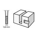 Fresa Dremel  Para Grabado Cilíndrica 1/32"