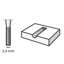 Fresa Dremel  Recta Carburo De Tungsteno 3/32" (902)