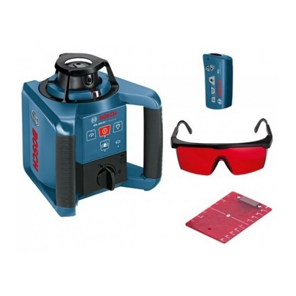 Nivel Laser Rotativo Bosch GRL 250 HV 250mts