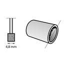 Piedra Dremel  Cilíndrica Óxido Aluminio 3/16"