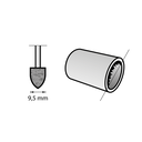 Piedra Dremel  Redonda Óxido De Aluminio 3/8"