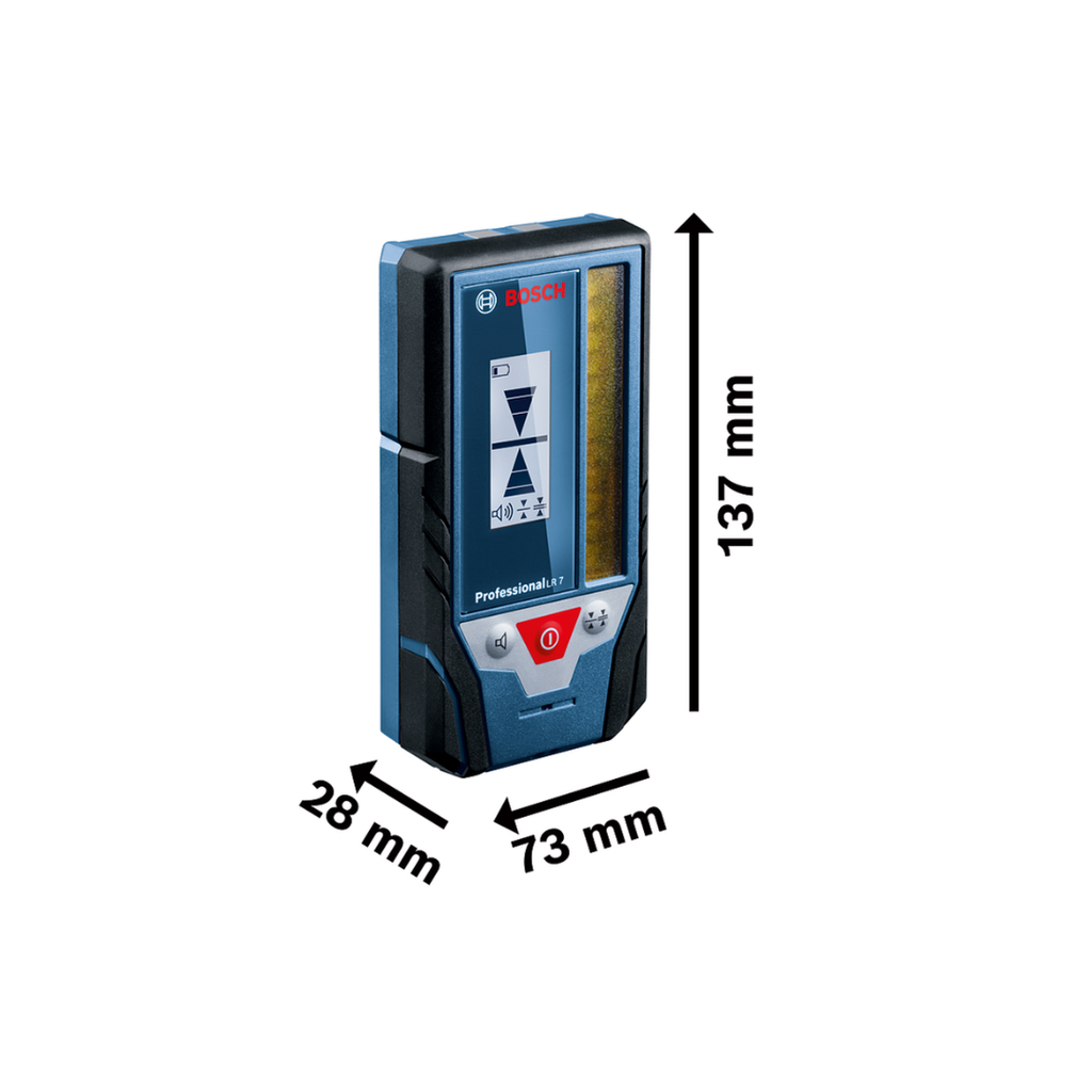 Receptor Laser Bosch LR 7 para GCL 2-50 C/GLL 3-80/GLL 3-80 C/GLL 3-80 CG