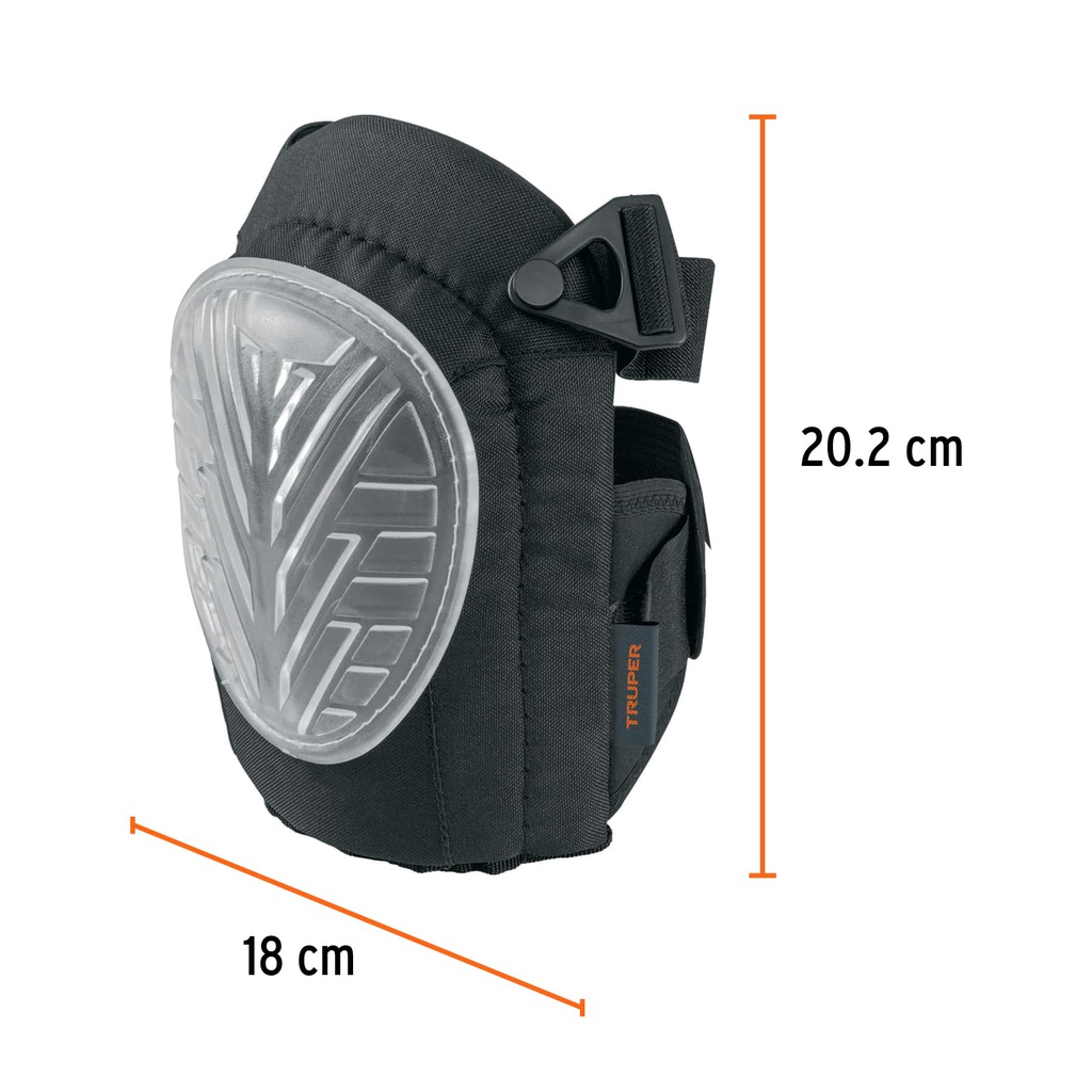 Rodilleras profesionales de PVC Truper