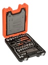 Juego de Bocallaves Bahco de 1/4", 3/8" y 1/2", con Llaves Combinadas y Puntas de Destornillador 138 piezas