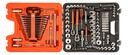 Juego de Bocallaves Bahco de 1/4", 3/8" y 1/2", con Llaves Combinadas y Puntas de Destornillador 138 piezas