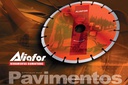 Disco Aliafor Concreto Ø 14" - Sector 10 mm - Supreme - Ø Interior 25,4 mm #