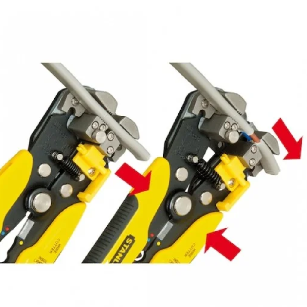 Alicate Pelacable Automatico Stanley 8" #