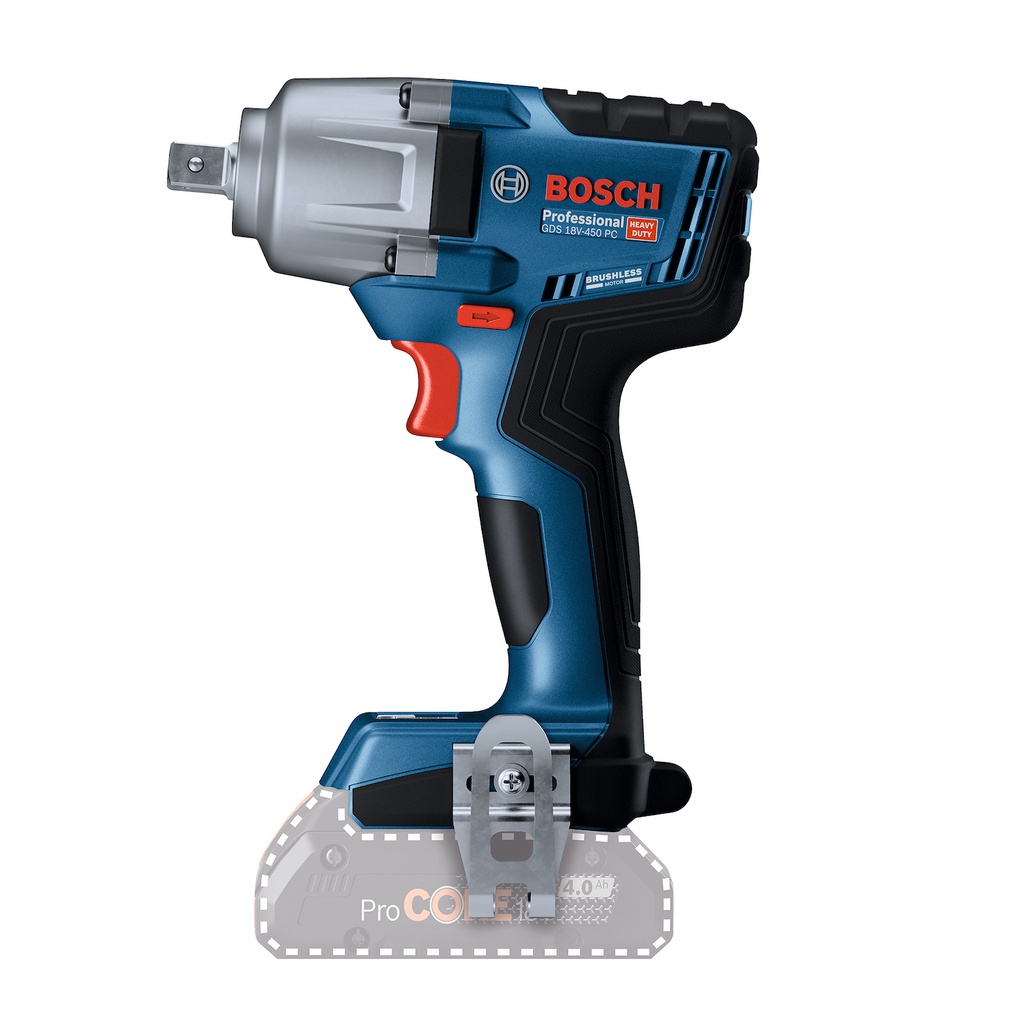 Llave Impacto Inalambrica Bosch GDS 18V-450 PC