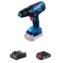 Taladro Atornillador Bosch con Percutor GSB 180-Li  18V con 1 Bateria y Cargador 
