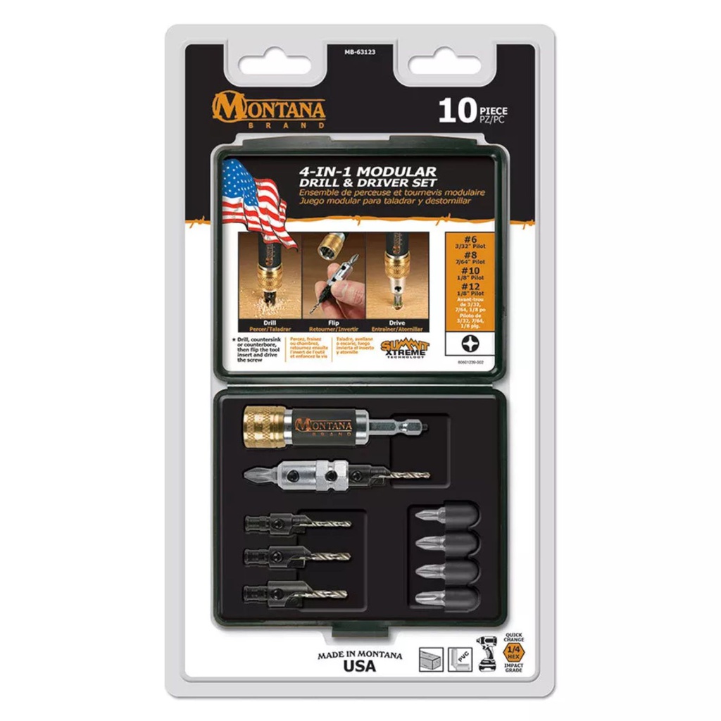 Set Avellanador Montana MB-63123 10 Pcs