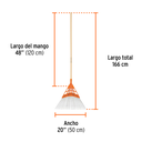 Escoba Truper de metal y plastico 22 dientes