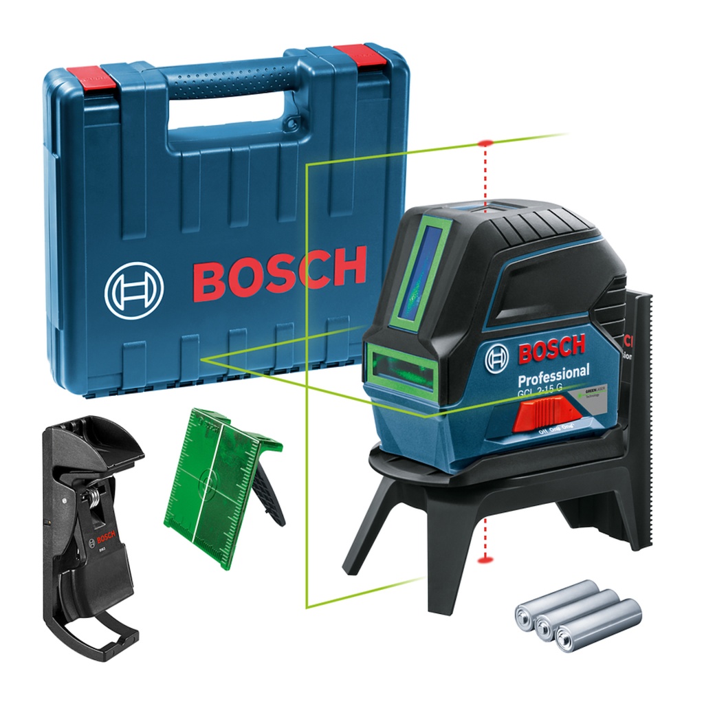 Nivel Laser Bosch GCL 2-15 Green Professional
