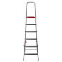 Escalera Plegable Aluminio Lusqtoff 6 Escalones