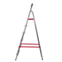 Escalera Plegable Aluminio Lusqtoff 6 Escalones