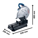 Cortadora Sensitiva Bosch GCO 220 2200W 14"