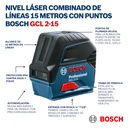 Nivel Bosch Autonivelante Combinado GCL 2-15 + Soporte RM1