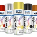 Pintura en Aerosol Alta Temperatura  Tek Bond x 200ml/140grs Color Aluminio