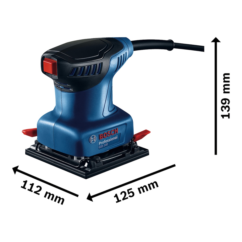 Lijadora Orbital De Palma Bosch GSS 140 220W