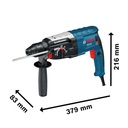 Rotomartillo SDS PLUS Bosch GBH 2-28 D 850W 3.2J 2.8kgs V.V.