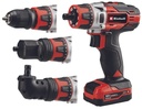 Taladro inalámbrico kit Einhell TE-CD 12/1 3X-Li (1x2,0 Ah)