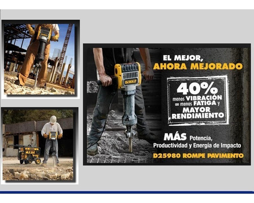 Martillo Demoledor DeWalt 2000W 62J