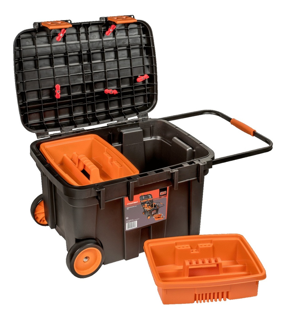 Caja de Herramientas Bahco Tipo Baul con ruedas 47cm x 67.5cm x 41.5cm 