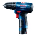 Taladro Atornillador Bosch GSR 120-LI 12V con 2 Baterias Maletin y Cargador