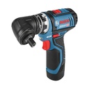 Taladro Atornillador Multifuncion Bosch GSR 12V-15 FC Flexiclick 12V 1.5AH con 2 Baterias y Cargador 