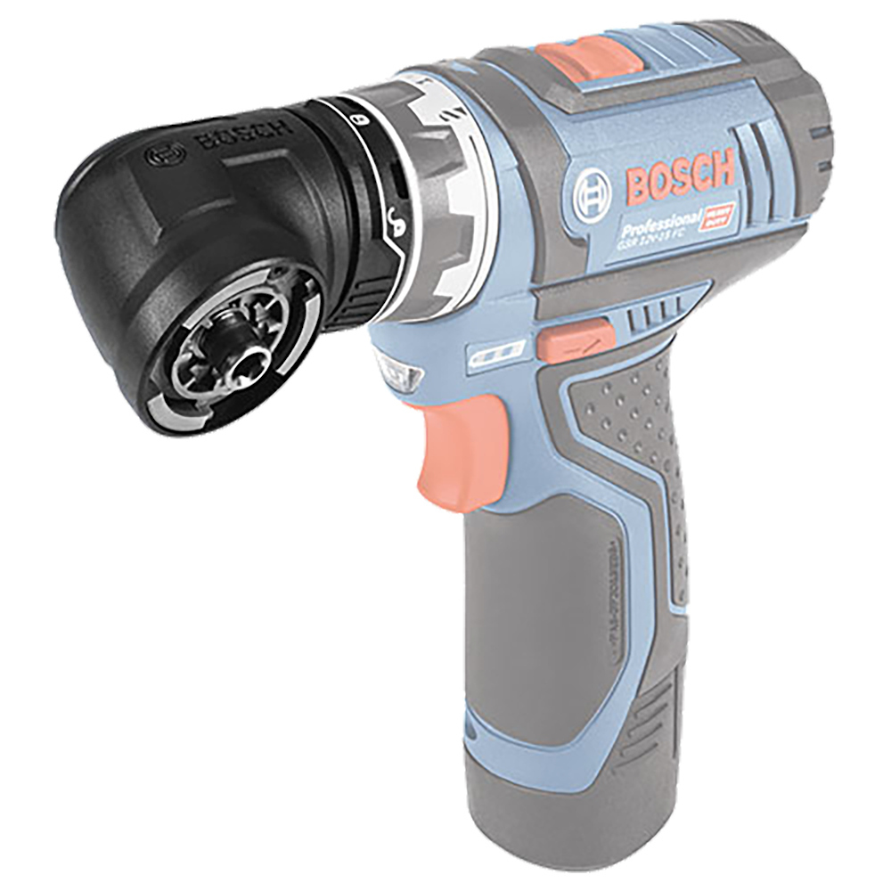 Taladro Atornillador Multifuncion Bosch GSR 12V-15 FC Flexiclick 12V 1.5AH con 2 Baterias y Cargador 