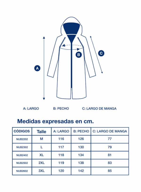 Capa DPS con Doble Puño Capucha Desmontable Cierre y Broche Amarillo XXL