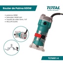 Router de Palma 600W Total TLT6001-4