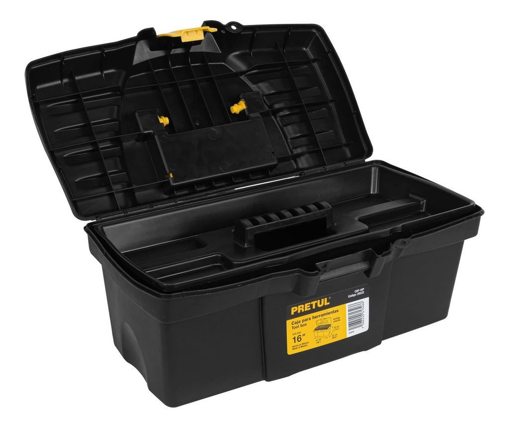 Caja Herramientas 16'' En Polipropileno - Pretul