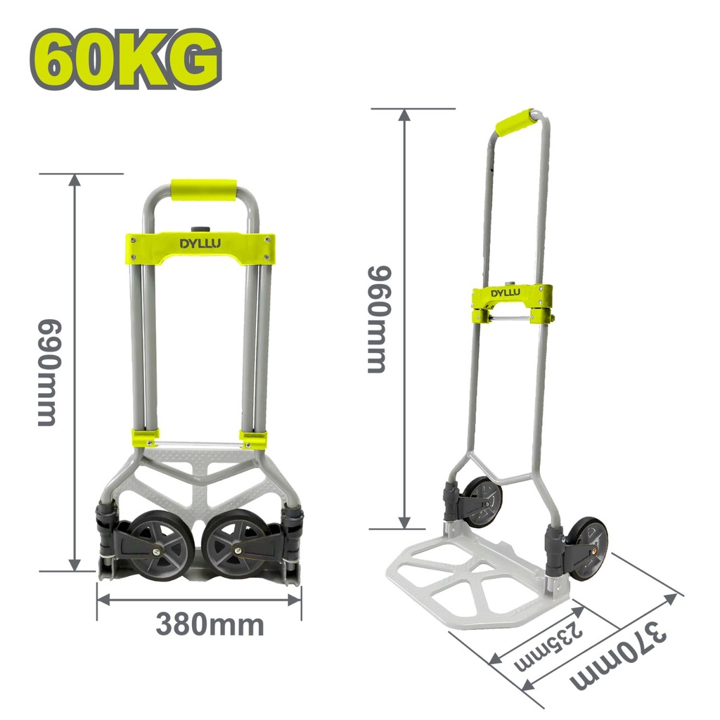 Carretilla Plegable 60Kgs DYLLU DTWB9A06