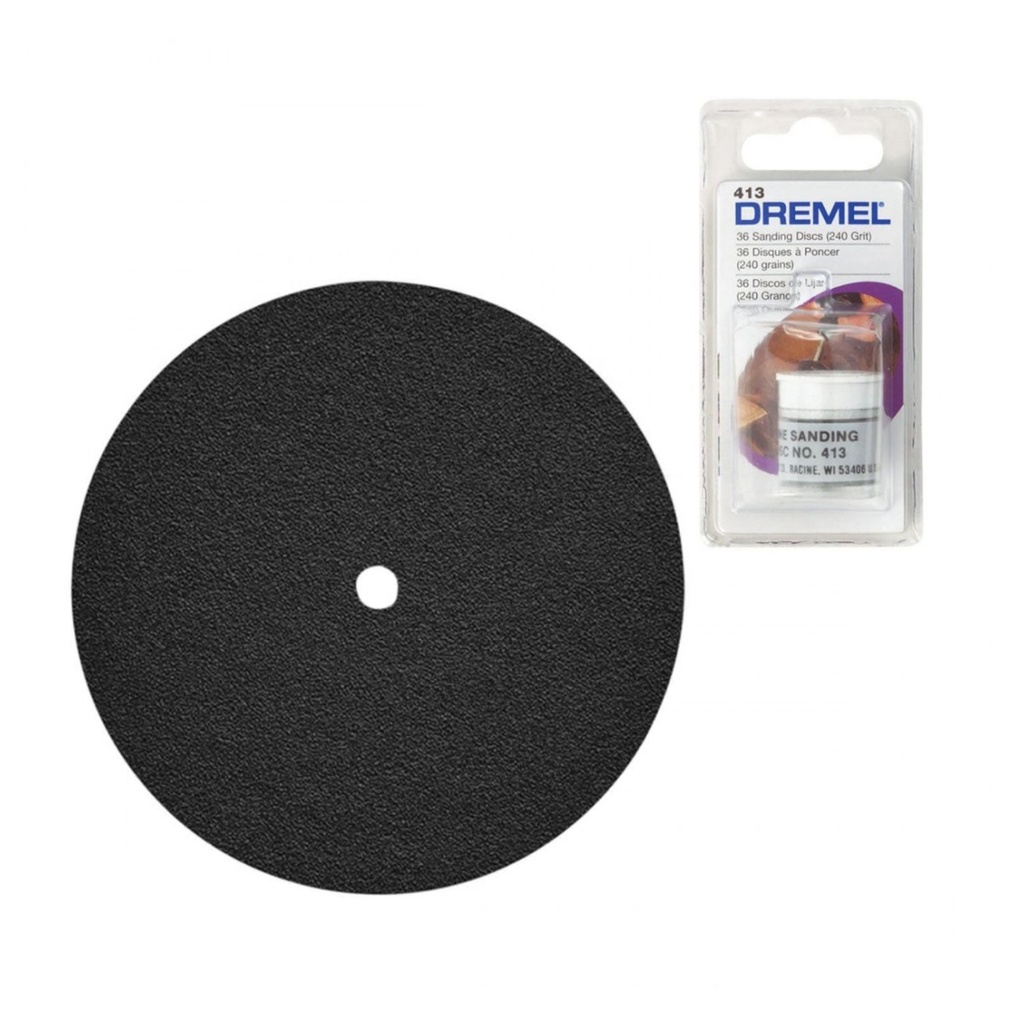 Disco Dremel De Lija Grano 240 Diam. 3/4"