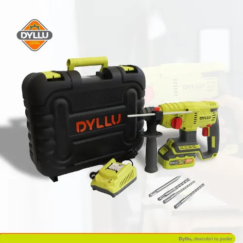 Rotomartillo SDS PLUS BL 22mm 20V (CARGADOR Y BATERIA) DYLLU DTLM1522-4