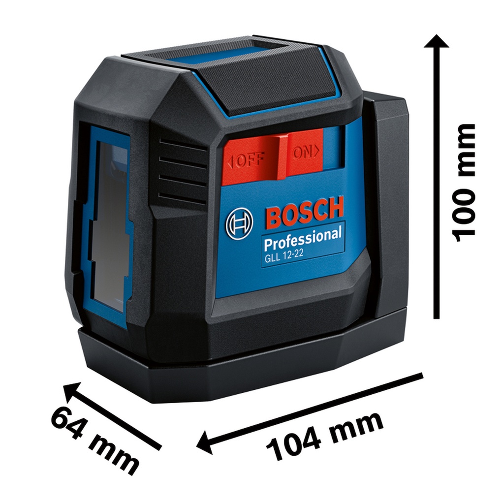 Nivel Laser Bosch GLL 12-22 Luz Roja