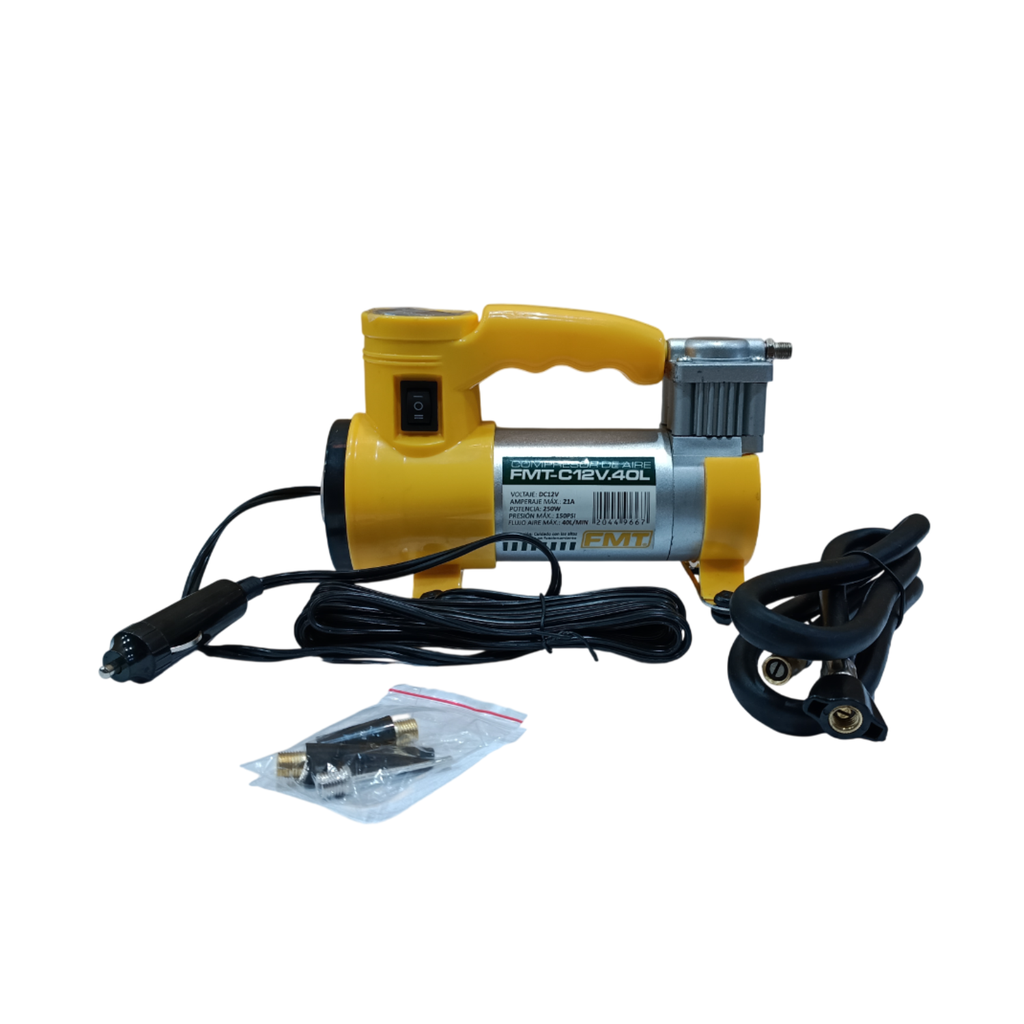 Compresor FMT 12V 150PSI 21A 40 l/m °
