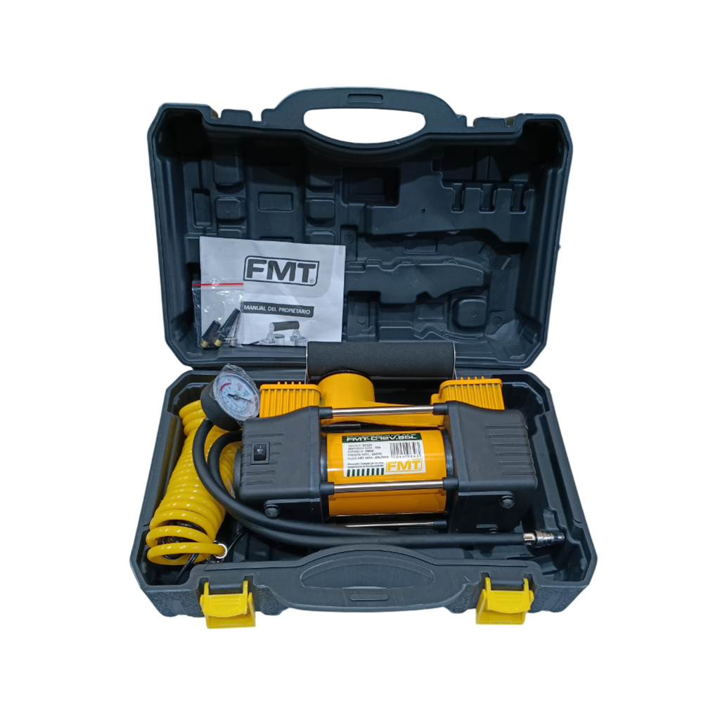 Compresor FMT 12V 150PSI 23A 85 l/m °