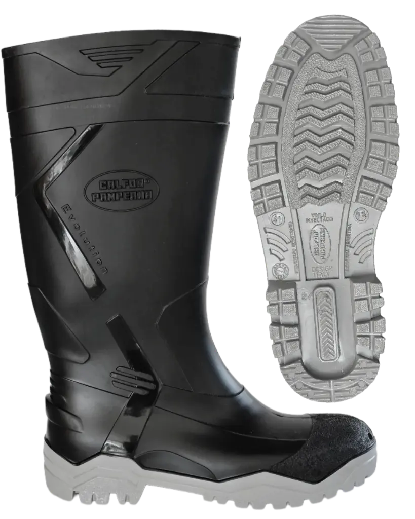 Bota de Goma Calfor Pampeana Evolution con Puntera