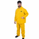 Traje de Lluvia PVC Chaqueta y Pantalon c/reflectivo