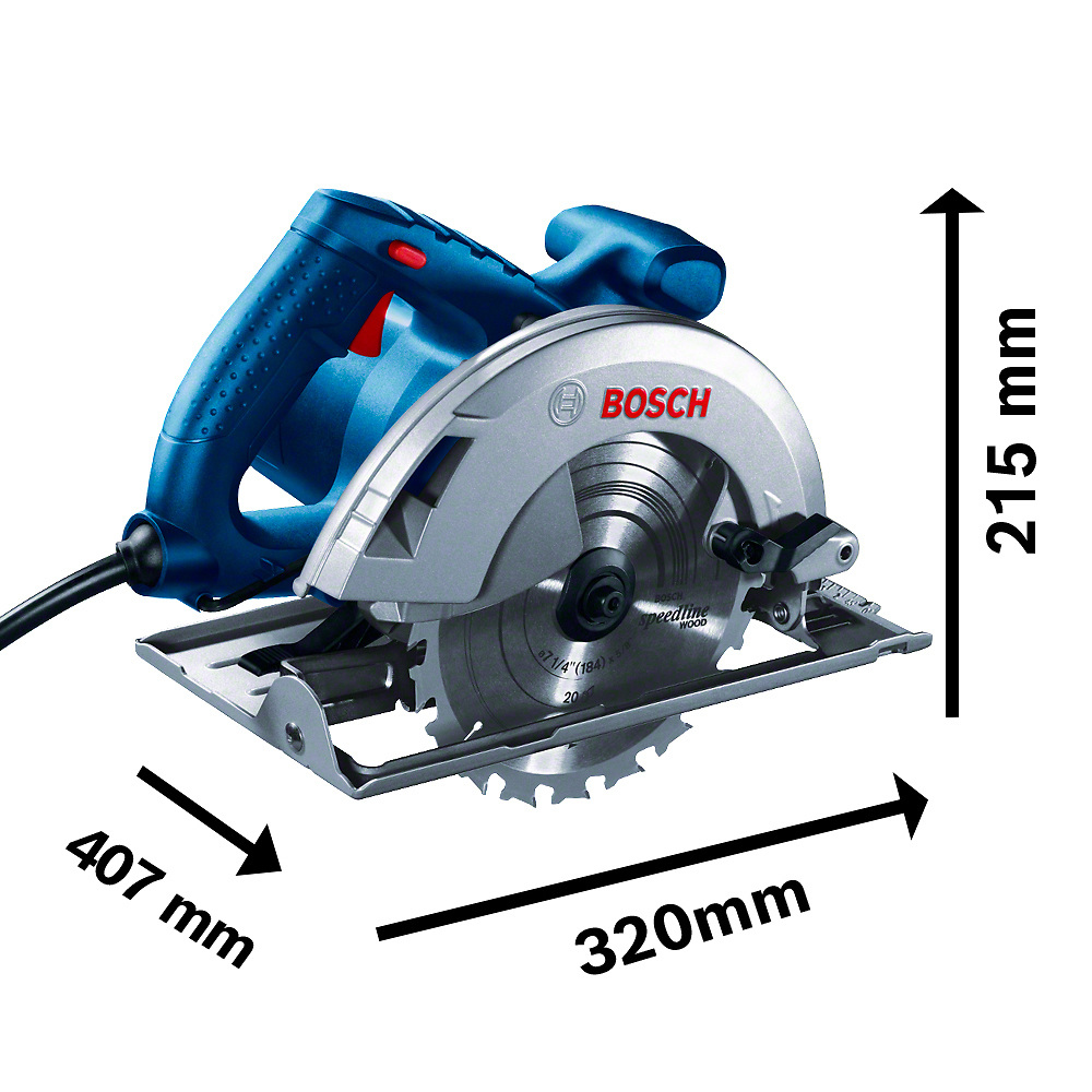 Sierra Circular Bosch GKS 20-65 7 1/4" 2000W