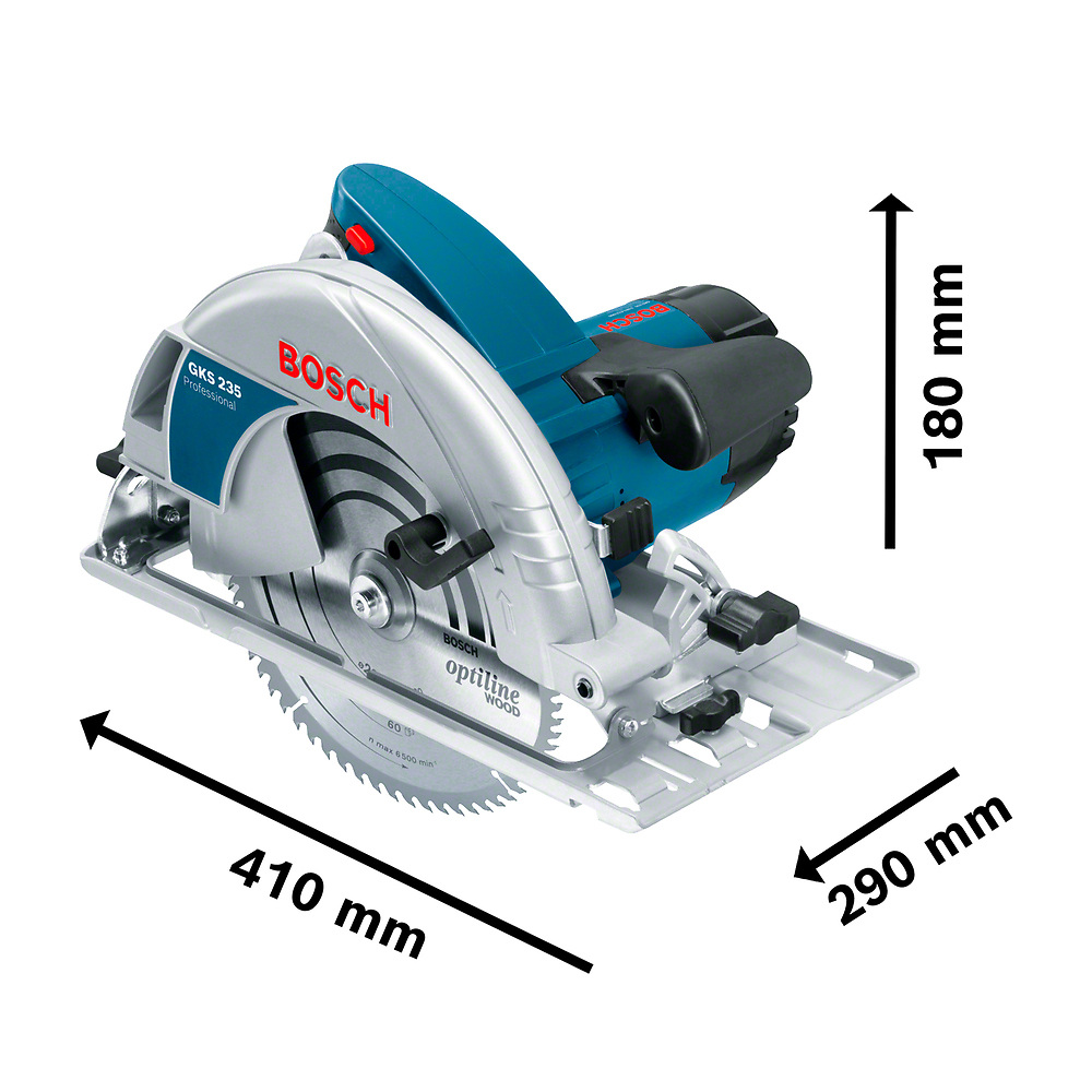 Sierra Circular Bosch GKS 235 2200W 9”