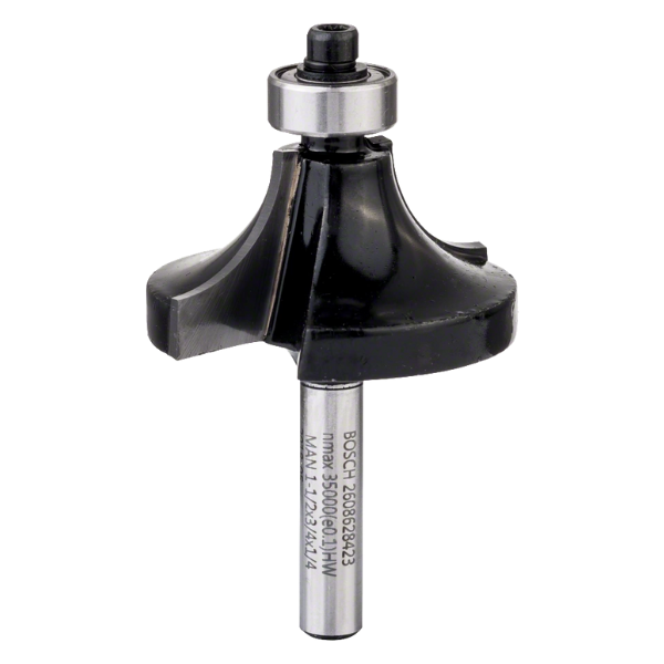 Fresa Bosch  Esq. Redond. y perfil. 1/2"